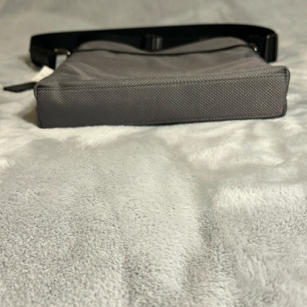 COACH F37609 Black and Gray Crossbody Messenger Bag NWT - Picture 7 of 16